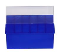 LIGHTAOTAO Dosing Tube Holder in 36-Grids Plastico Blu, Suitable for Laboratory Applications with Freezing Storage Capability