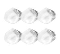 LIGHTAOTAO Fermaporta Magnetici Trasparenti 6 Pezzi in Silicone Autoadesivi Anticollisione per Porte Interni Camera da Letto Protezione Morbida e Silenziosa