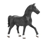 LIGHTAOTAO Figura di Cavallo Realistico in Plastica Nera, Giocattolo Animale Solido per Decorazione della Stanza e Scena Fotografica a Casa in Hotel