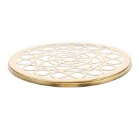 LIGHTAOTAO Floral Grid in Metallo Dorato per Inserto Vaso, Accessorio Floreale Pratico e Resistente per Composizioni Floreali in Casa e Hotel