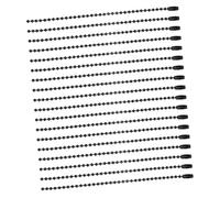LIGHTAOTAO in Ferro Perline da 2,4 Mm 100 Pezzi per Creazioni Fai da Te Accessori per Targhette e Portachiavi Resistente e Delicata per Decorazioni e Gioielli