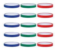 LIGHTAOTAO Nastro Adesivo per Pacchi in Pet Multiuso 15 Pezzi da 12mm per Sigillare Sacchetti e Imballaggi per Supermercati e Confezionamento