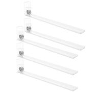 LIGHTAOTAO Organizzatore per Bevande in Plastica 5 Pezzi Spintore Automatico per Frigorifero, Riduce Rifornimento Manuale per Supermercati e Negozi di Alimentari