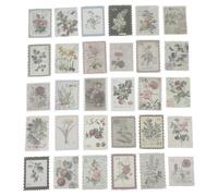 LIGHTAOTAO Pacchetto di 120 Adesivi Vintage per Scrapbooking in Carta, Decorativi e Retro, 2 Confezioni da 60 Pezzi per Diario e Fai da Te