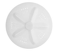 LIGHTAOTAO Pale D'acqua in Plastica per Lavatrice Automatica, Base Regolabile 10 Denti, Facile da Installare, Design a Pale Ondulate per Supporto Lavatrice Bianco