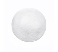 LIGHTAOTAO Palline di Polistirolo Bianche 10cm 10 Pezzi Sfera Solida per Decorazioni Natalizie e Modellazione Artigianale in Schiuma di Polistirene