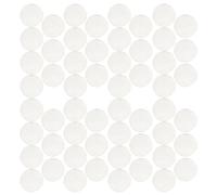 LIGHTAOTAO Perline di Conchiglie Naturali 100 Pezzi 2 Pollici Doppio Foro per Creazione Gioielli e Campanelle a Vento Accessori Fai da Te per Decorazioni Casa