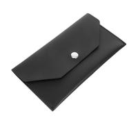 LIGHTAOTAO Portafoglio Monete Donna in Pelle Pu con Chiusura Bottone Portamonete Compatto con Doppio Scomparto per Monetine e Banconote Organizer Tascabile Leggero per Viaggi e Uso