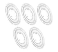 LIGHTAOTAO Protezione per Raggi Bici 5 Pezzi in Plastico Trasparente per Volano e Pignone, Montaggio Senza Attrezzi, per Biciclette da Strada e Mountain Bike