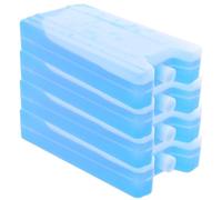 LIGHTAOTAO Scatola Rapido 400ml da 4 Pezzi e Ghiaccio in Refrigerante Plastico Blu Effetto Pre-riempita Estiva per Condizionatore Portatile Festa Picnic All'aperto