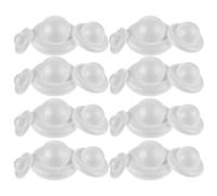 LIGHTAOTAO Set da 10 Sfere in Schiuma a Forma di Saturno Leggere e Dipingibili Supporti ad Anello e Basi per Apprendimento Scientifico e Lezioni di Arte