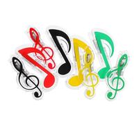 LIGHTAOTAO Set da 16 Clip per Spartiti Musicali in Plastica Leggera e Portatile, Perfette per Pagine di Libri e Fogli Musicali, per Musicisti