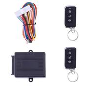 LIGHTAOTAO Sistema di Accesso senza Chiave Nero per Auto, Chiusura Centralizzata Telecomandata, Antifurto, Avviamento e Arresto Pulsante, Accensione senza Chiave, Plastica