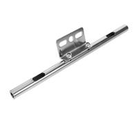 LIGHTAOTAO Staffa per Supporto Fari Moto in Lega di Alluminio Argento, Design Vintage, Adatta per Montaggio Anteriore e Posteriore Precisione e Protezione da Danni