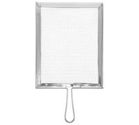LIGHTAOTAO Strumento per Argilla in Metallo Argento con Rete Fine per Modellare Argilla, Facile da Pulire, per Ceramisti Professionisti e Principianti nel Crafting e Scultura