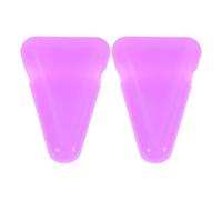 LIGHTAOTAO Supporto per Diapason Stabilizzatore Triangolare in Silicone, 2 per Meditazione e Yoga, per Viaggi e Attività All'aperto