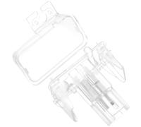 LIGHTAOTAO Supporto Telecamera di Retromarcia in PC Trasparente per Montaggio su Targa Auto, Staffa Fissaggio a Viti, Accessorio per Telecamera Posteriore per Parcheggio