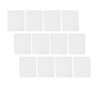 LIGHTAOTAO Tappetino per Mouse Bianco Sublimazione Vuoto 12 Pezzi in Gomma Resistente per Gaming e Ufficio, Misura 22x18,5 Cm, per Progetti DIY e Trasferimento Termico