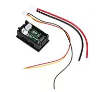 LIGHTAOTAO Voltmetro Amperometro Digitale Dc 100a con Doppio Display LED ad Alta Luminosità, Plastico, Errore Tensione ±0,2% ±1%, per Batteria