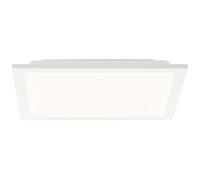 Lightbox Basic Pannello LED a superficie | 30 x 30 cm | pannello a parete e a soffitto senza tempo con cornice bianca e colore della luce bianco caldo (2700 K) | 1600 lm | per ogni stanza | in