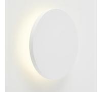 Lightbox Lampada da parete e soffitto LED dal design elegante | Ø 15 cm | applique decorativa LED bianca in metallo alluminio di alta qualità | 6 W | 720 lm | 3000 K | ideale per soggiorni, camere da