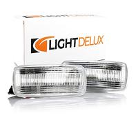 LIGHTDELUX Ricambio per 2 indicatori di direzione laterali a LED, con omologazione, compatibile con Fiat Freemont 2011-2016 V-174439