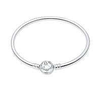 LIGHTDOG 925 Bracciale a catena di serpenti in argento Adatto per l'Europa Bracciale con ciondolo Perline Bracciale in argento Sterling Regali da donna per le persone care