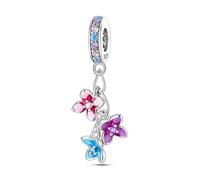 LIGHTDOG Charms in Argento 925,Compatibili con Braccialetti Europei e Braccialetti Pandora,Regali per Braccialetti Charm da donna per Ragazze Charms1