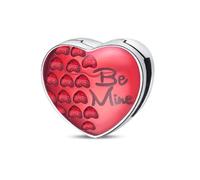 LIGHTDOG Donne Charms perline si adatta braccialetti piatti per le donne 925 Riflessioni argento sterling Clip-On Charms Gioielli perline Regali Donne Ragazze Moda Charms