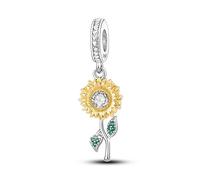 LIGHTDOG Donne Charms perline si adatta braccialetti piatti per le donne 925 Riflessioni argento sterling Clip-On Charms Gioielli perline Regali Donne Ragazze Moda Charms