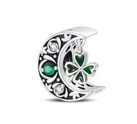 LIGHTDOG Donne Charms perline si adatta braccialetti piatti per le donne 925 Riflessioni argento sterling Clip-On Charms Gioielli perline Regali Donne Ragazze Moda Charms