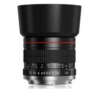 Lightdow F Obiettivo 85mm F1.8 Manuale, Messa a Fuoco Manuale, Compatibile con Nikon F, Corpo in Metallo, Full Frame, Leggero, Per Nikkon D7500, D5100, D3200, D850, D750, D610, D500, D60, D6, D5, D4