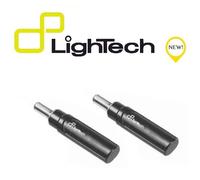 LIGHTECH COPPIA INDICATORI FRECCE LED NERO FRE930 UNIVERSALI OMOLOGATE MOTO