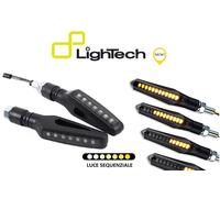 LIGHTECH COPPIA INDICATORI FRECCE PROGRESSIVE LED OMOLOGATE SUZUKI GSX-R 600/750
