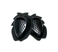 LIGHTECH COPPIA SAPONETTE DROPPER RACING PISTA NERO BLACK TUTA MOTO