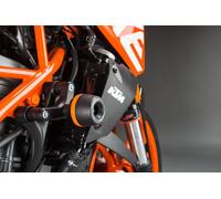 LIGHTECH COPPIA TAMPONI PARATELAIO CARENA KTM DUKE 125 / 390 2017-2023 + INSERTI