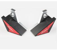 LIGHTECH KIT COPPIA PROTEZIONI PARATELAIO CARENA APRILIA RSV4 FACTORY 2009-2010