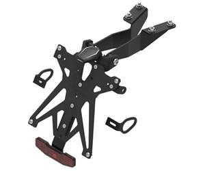 LighTech kit porta targa regolabile KTARYA116A1 compatibile con Yamaha YAMAHA MT-09 TRACER 2013-2016