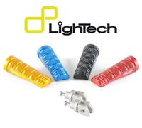 LIGHTECH PEDALINE POGGIAPIEDI PEDANE ANTERIORI ERGAL SUZUKI HAYABUSA 1300