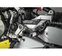 LIGHTECH PEDANE ARRETRATE R REGOLABILI SNODATE APRILIA TUONO 660 2020-2023