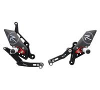 LIGHTECH PEDANE ARRETRATE R VERSION REGOLABILI SNODATE YAMAHA MT-07 2014-2026
