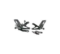 LIGHTECH PEDANE ARRETRATE REGOLABILI FISSE TRIUMPH DAYTONA 675/765 2013-2021