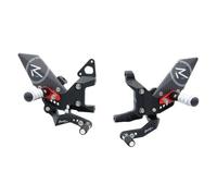 LIGHTECH PEDANE ARRETRATE REGOLABILI SNODATE R DUCATI PANIGALE 1299 2015-2017