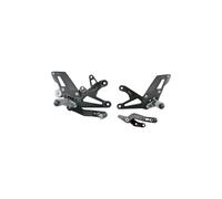 LIGHTECH PEDANE ARRETRATE SNODATE TRIUMPH DAYTONA 675/765 2013-2021