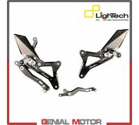 LIGHTECH Pedane Regolabili Con Poggia Piedi Fissi Yamaha R1 2009 > 2014