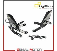 LIGHTECH Pedane Regolabili Poggia Piedi Fissi Bmw S 1000 RR 2015 > 2018