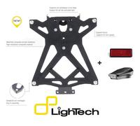 LIGHTECH PORTATARGA KIT COMPLETO DUCATI PANIGALE V4 R 2025-2026 AKRAPOVIC PRO