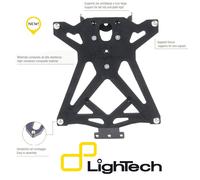 LIGHTECH PORTATARGA REGOLABILE DUCATI PANIGALE V4 R 2025-2026 AKRAPOVIC PRO