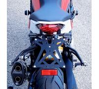 LIGHTECH PORTATARGA REGOLABILE + LUCE + CATADIOTTRO HUSQVARNA NUDA 900 2011-2013
