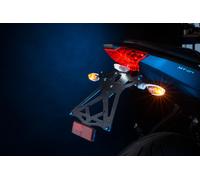 LIGHTECH PORTATARGA REGOLABILE + LUCE + CATADIOTTRO YAMAHA MT-07 2014-2022